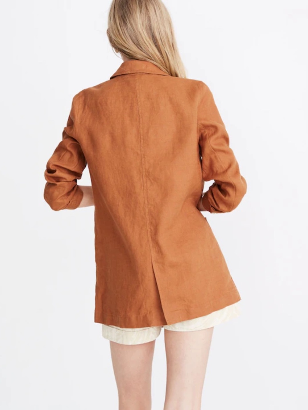 Madewell Dorset linen blazer - Picture 3 of 8